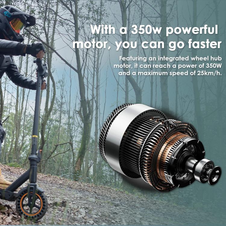 Kukirin S1 Max 500W Three-speed Folding Electric Offroad Scooter with 8 inch Honeycomb Tires, S1 Max