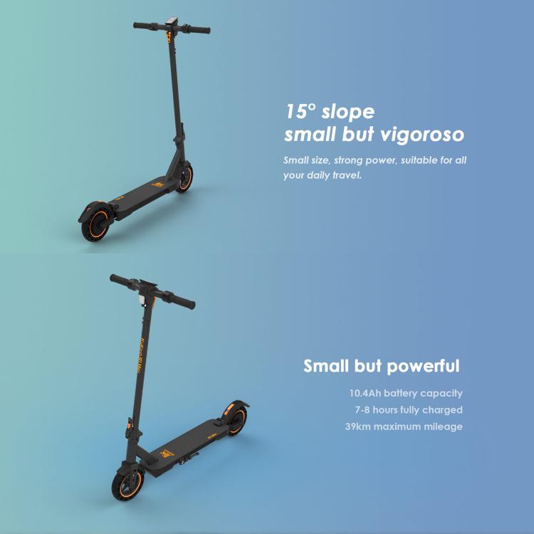 Kukirin S1 Max 500W Three-speed Folding Electric Offroad Scooter with 8 inch Honeycomb Tires, S1 Max