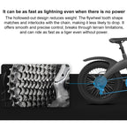 Q3 250W All-terrain Off-road Electric Bicycle with 20 inch Tires, EU Plug (Black)