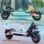 Kukirin M4 Max 800W Three-speed Folding Electric Scooter with 10 inch Vacuum Tires, EU Plug(Black), M4 Max