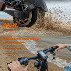 Kukirin T3 800W 45km/h Max Speed Folding Electric Scooter with 10 inch Vacuum Tires & 14-Light System, EU Plug(Black), T3
