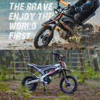 Kukirin X1 1000W 50km/h Max Speed Electric Off-road Motorcycle with 14-inch Front / 12-inch Rear Tires, EU Plug, X1