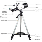 Maifeng40070 233x70 High Definition High Times Astronomical Telescope with Tripod, 233 x 70
