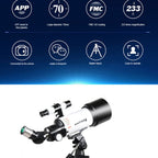Maifeng40070 233x70 High Definition High Times Astronomical Telescope with Tripod, 233 x 70