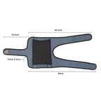 Adjustable Dual Aluminum Plate Support Compression Fixed Arm Protective Gear, Color Random Delivery, Arm Protective Gear