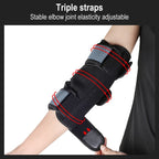 Adjustable Dual Aluminum Plate Support Compression Fixed Arm Protective Gear, Color Random Delivery, Arm Protective Gear