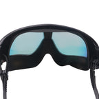 Colorful Large Frame Electroplating Anti-fog Silicone Swimming Goggles for Adults, 8801 (Red + Black), 8801 (Yellow + Black), 8801 (Silver + Black), 8801 (Blue + Black)