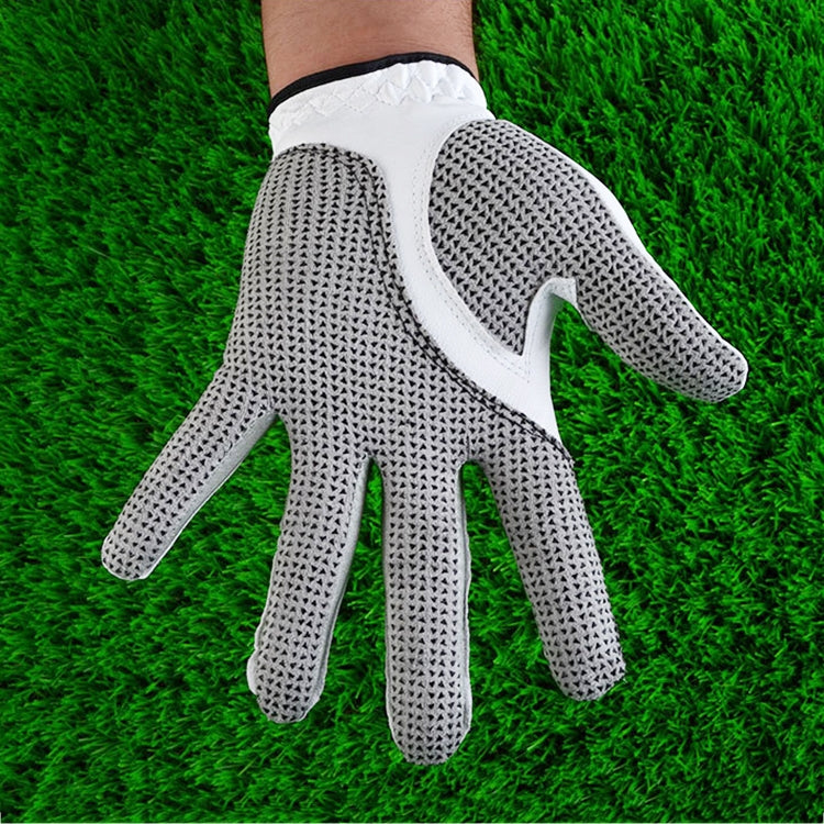PGM Left Hand Sheepskin Anti-slip Particle Golf Men Gloves, Size: 23#, Size: 23#