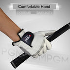 PGM Right Hand Sheepskin Anti-slip Particle Golf Men Gloves, Size: 27#, Size: 27#