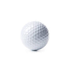 Synthetic Rubber Driving Range Golf Balls, Double Layer Blank Elastic Golf Balls, Rubber Ball White