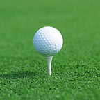 Synthetic Rubber Driving Range Golf Balls, Double Layer Blank Elastic Golf Balls, Rubber Ball White