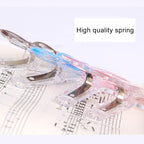 10 PCS PP Material Stainless Steel Spring Music Note Shape Book Clip Deluxe Page Holder, Random Color Delivery, Random Color Delivery