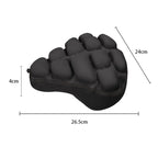 BC-203 1.0 M Size Bicycle Foldable Inflatable Airbag Cushion Seat Cover with Inflator, BC-203 1.0 M, BC-203