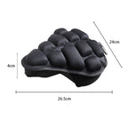 BC-203 2.0 M Size Bicycle Foldable Inflatable Airbag Cushion Seat Cover with Inflator, BC-203 2.0 M