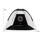 PGM Golf Training Aids Indoor Sports Hitting Practice Net 3m, 3m