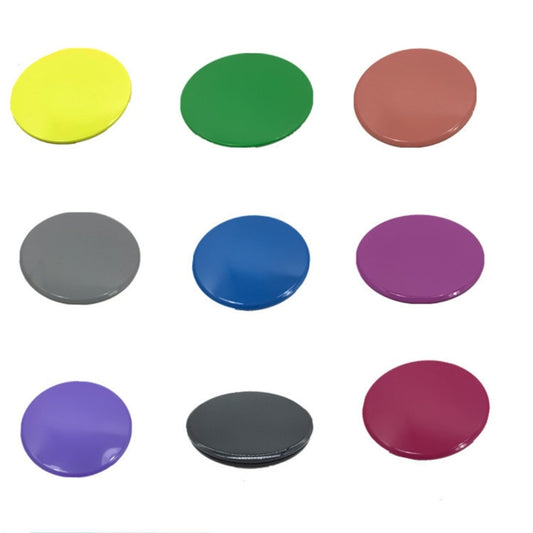 1 Pair 17.8cm Fitness Exercise Core Training Abdominal Workout Gliding Discs Sliding Disc, Round Shape, Triangle Shape