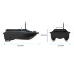 D16B GPS Double Motors Outdoor Rc Bait Fishing Boat, EU Plug, D16B GPS (US Plug), D16B GPS (EU Plug)