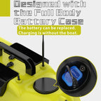 D18B GPS Outdoor Double Motors Fishing Bait Boat with 3 Bait Containers , US Plug, D18B GPS (US Plug), D18B GPS (EU Plug)