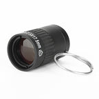2.5x17.5mm Mini Pocket Miniature Telescope with Finger Buckle, 2.5x17.5 Black, 2.5x17.5 Gold