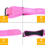 2 PCS SMD-0114 Outdoor Sport Knee Joint Protective Belt Anti-sprain Patellar Band, SMD-0114 Blue, SMD-0114 Rose Red, SMD-0114 Black