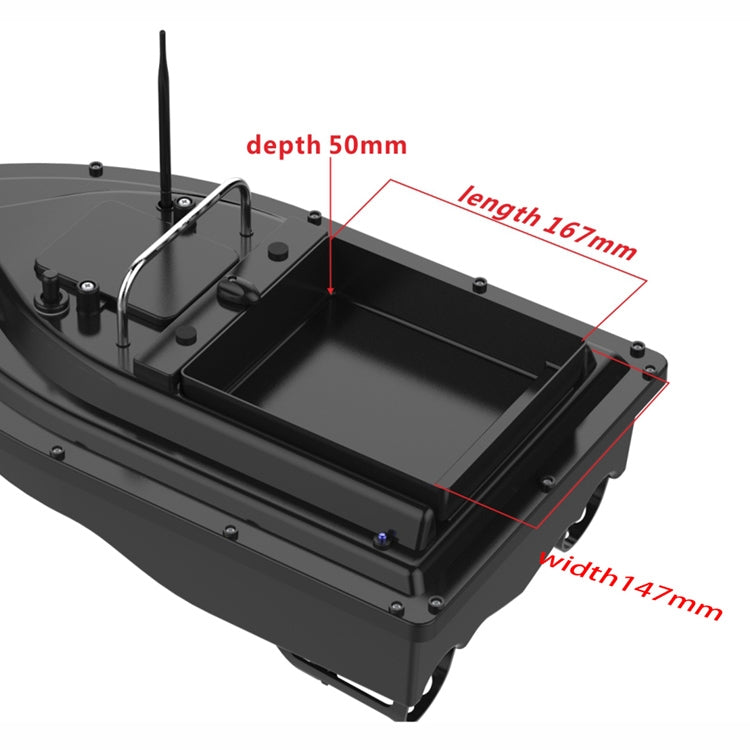 D16 Smart RC Fishing Bait Boat 2kg Loading 500M, D16