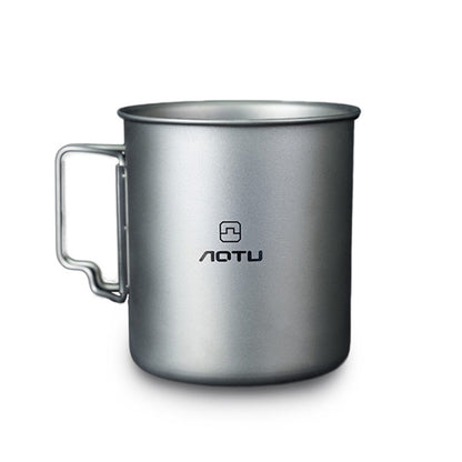 AOTU AT6652-1 Outdoor Portable Titanium Cup 750ml