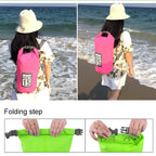 Outdoor Waterproof Dry Dual Shoulder Strap Bag Dry Sack, Capacity: 5L, 5L