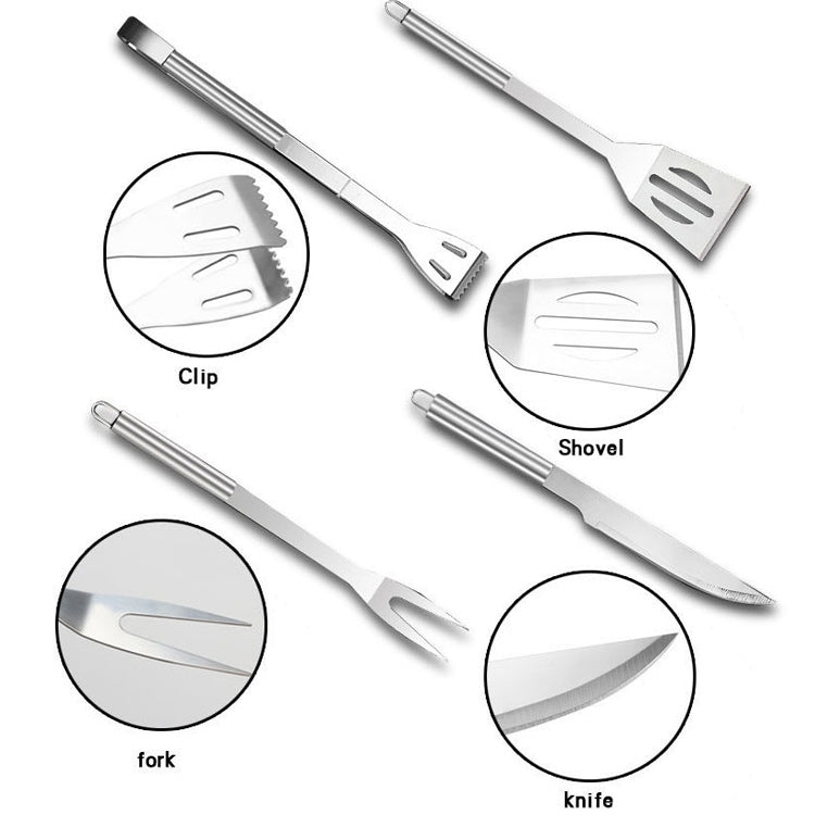 12 in 1 Outdoor Tableware Set Camping Barbecue Tableware Picnic Tool Set, 12 in 1