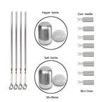 18 in 1 Outdoor Tableware Set Camping Barbecue Tableware Picnic Tool Set, 18 in 1