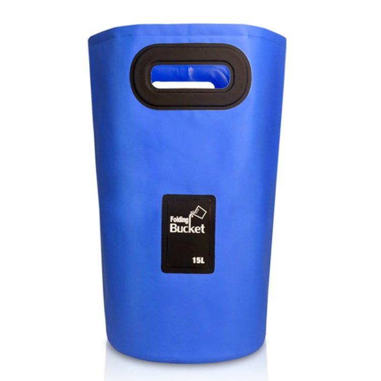 Outdoor Portable Folding Sink PVC Collapsible Bucket, Capacity: 15L, 15L Dark Blue, 15L Orange, 15L Green, 15L Rose Red, 15L Sky Blue, 15L Yellow, 15L Black
