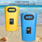 Outdoor Portable Folding Sink PVC Collapsible Bucket, Capacity: 15L, 15L Dark Blue, 15L Orange, 15L Green, 15L Rose Red, 15L Sky Blue, 15L Yellow, 15L Black