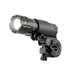 5W Mountain Bike Headlight Charging Zoom Glare Waterproof Flashlight Set (Set Two), Set Two
