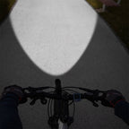 5W Mountain Bike Headlight Charging Zoom Glare Waterproof Flashlight Set Car Headlight x 2 + Taillight x 2 (Set Three), Set Three