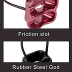 XINDA XD8603 Safety Abseiling Belay Rappelling Device for Climbing, Random Color