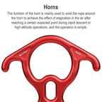 XINDA XD8602 Climbing Rescue Figure 8 Descender with Bent-ear Rappelling Gear Belay Device