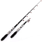 37cm Portable Telescopic Sea Fishing Rod Mini Fishing Pole, Extended Length : 2.3m, 2.3m