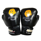 SUTENG Cartoon PU Leather Fitness Boxing Gloves for Children, Cartoon White, Cartoon White + Baby Blue, Cartoon Black, Cartoon Dark Blue, Cartoon Blue, Cartoon Red