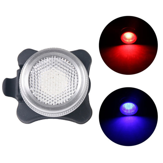 COB Lamp Bead 160LM USB Charging Four-speed Waterproof Bicycle Headlight / Taillight Set,  Red Blue Light Dimming 650MA, Red Blue Light Dimming