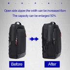 Bopai 751-006641 Large Capacity Business Fashion Breathable Laptop Backpack with External USB Interface, Size: 30 x 15 x 44cm, 751-006641