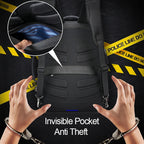 Bopai 751-006881 Business Anti-theft Waterproof Large Capacity Double Shoulder Bag,with USB Charging Port, Size: 30x14x44cm, 751-006881