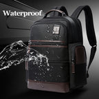 Bopai 751-007291 Business Anti-theft Waterproof Large Capacity Double Shoulder Bag,with USB Charging Port, Size: 34x19x43.5cm, 751-007291