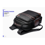 Bopai 751-007291 Business Anti-theft Waterproof Large Capacity Double Shoulder Bag,with USB Charging Port, Size: 34x19x43.5cm, 751-007291