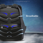 Bopai 851-010128 Business Anti-theft Waterproof Large Capacity Double Shoulder Bag,with USB Charging Port, Size: 34x19x43cm, 851-010128