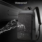 Bopai 851-023331 Ultrathin Anti-theft Waterproof Backpack Laptop Tablet Bag for 14 inch and Below, 851-023331