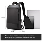 Bopai 851-023331 Ultrathin Anti-theft Waterproof Backpack Laptop Tablet Bag for 14 inch and Below, 851-023331