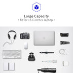 Bopai 851-023331 Ultrathin Anti-theft Waterproof Backpack Laptop Tablet Bag for 14 inch and Below, 851-023331