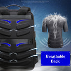 Bopai 61-07311 Large Capacity Anti-theft Waterproof Backpack Laptop Tablet Bag for 15.6 inch and Below, External  USB Charging Port, 61-07311