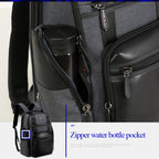 Bopai 851-014318 Fashion Outdoor Breathable Waterproof Anti-theft Three-layer Large Capacity Double Shoulder Bag,with USB Charging Port, Size: 31x17x44cm, 851-014318