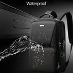 Bopai 61-02511 Business Travel Breathable Waterproof Anti-theft Man Backpack, Size: 30x15x44cm, 61-02511