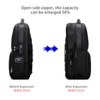 Bopai 61-02511 Business Travel Breathable Waterproof Anti-theft Man Backpack, Size: 30x15x44cm, 61-02511